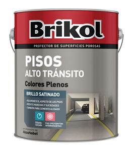 Brikol Pisos alto transito x 4 lts.