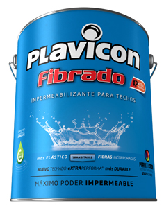 Plavicon techos Fibrado x 5 kgs.