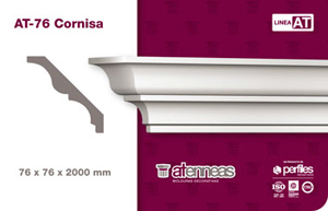 Molduras Atenneas at-76 x 2 mts.
