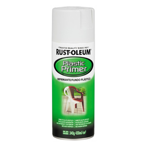 Aerosol r.o. plastico imprimante bco x 340 grs.