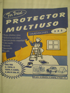 Cobertura multiuso 3 x 3 mts.