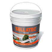 Sellatec techos membrana PU pasta blanco x 1.25 kg.