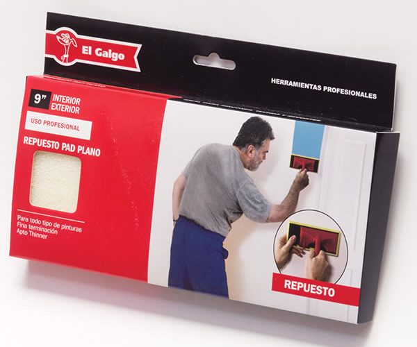 Aplicador plano Repuesto 9" El Galgo