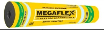 Megaflex mem. MGX 400 x 35 kgs. rollo negro
