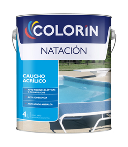 Colorin Natacion caucho acrilico x 20 lts.