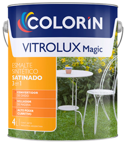 Vitrolux Magic satinado x 4 lts.