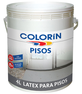 Colorin latex para pisos x 4 lts.
