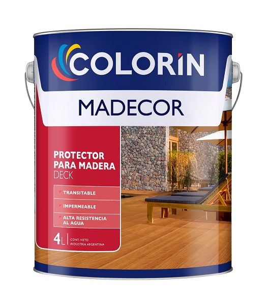 Madecor deck satinado solv. x 4 lts.