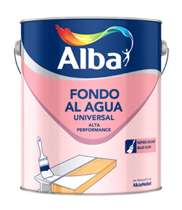 Fondo al agua universal Alba x 4 lts.