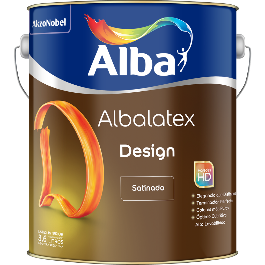 Albalatex Design blanco satinado  x 20 lts.