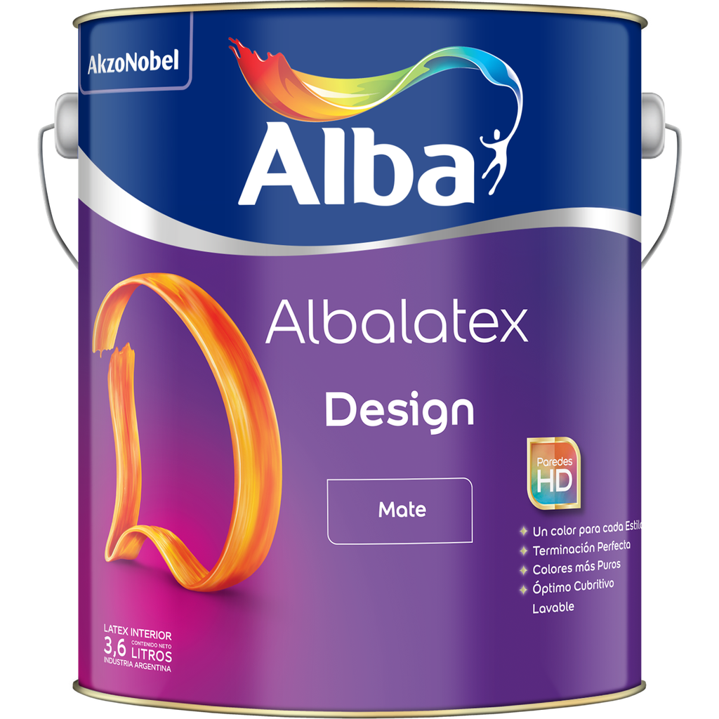 Albalatex design Blanco Mate x 1 lt.
