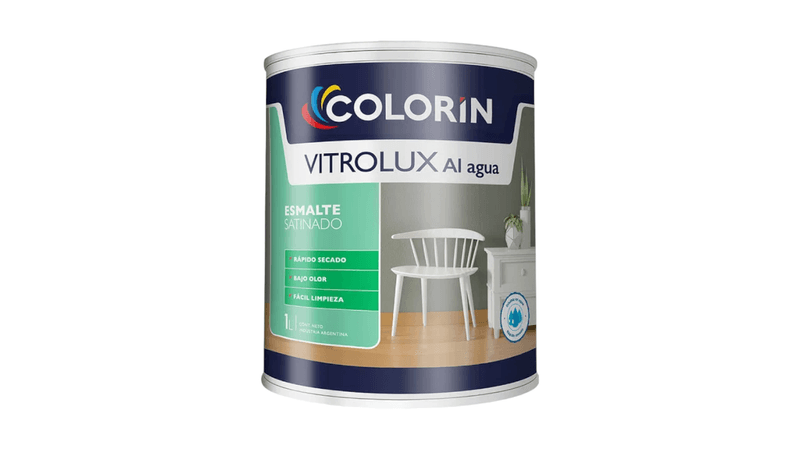 Vitrolux Esmalte al Agua Satinado x 1 lt.