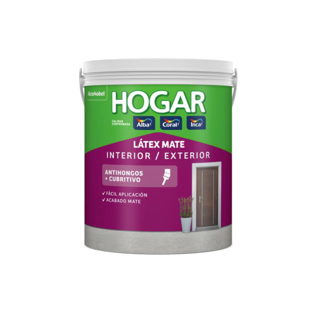 Hogar latex int./ext. x 1 lt.