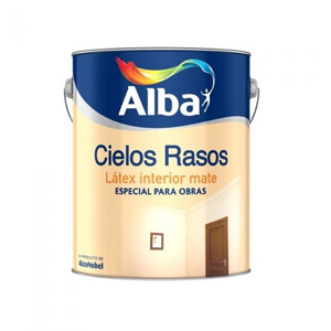 Alba cielo rasos standard x 4 lts.