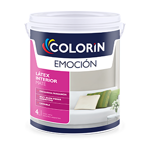 Emocion latex mate sedoso Blanco x 10 lts.