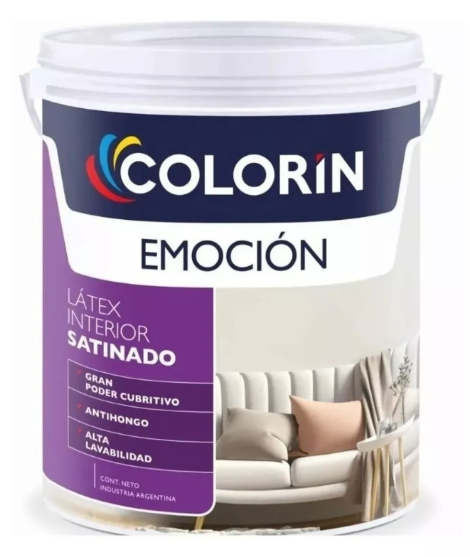 Emocion latex satinado sedoso Blanco x 20 lts.