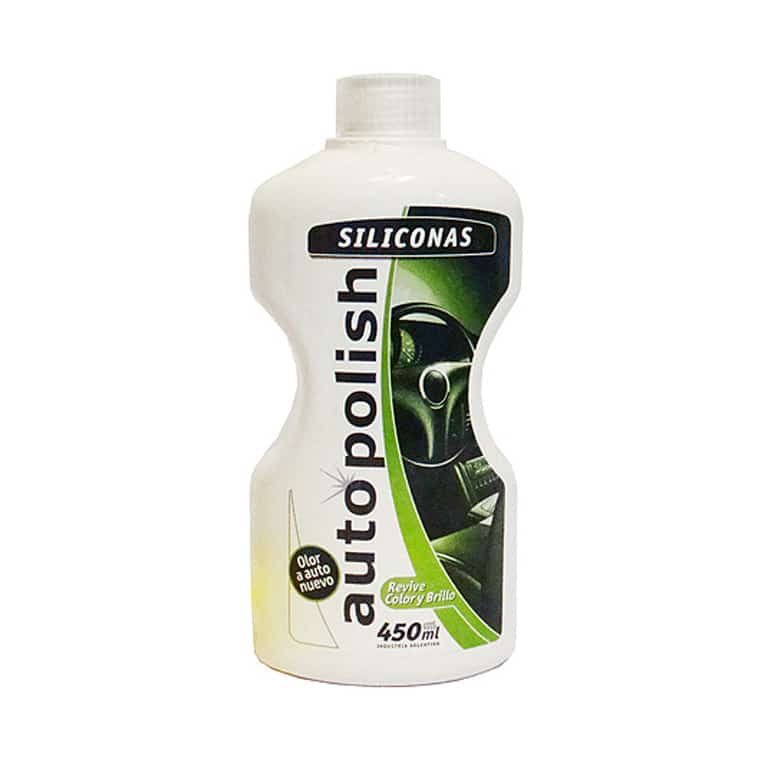 Autopolish silicona autonuevo (interior) x 0.450 lt.