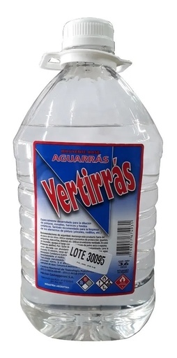 Vertirras Envase Plastico x 3.6 lts.