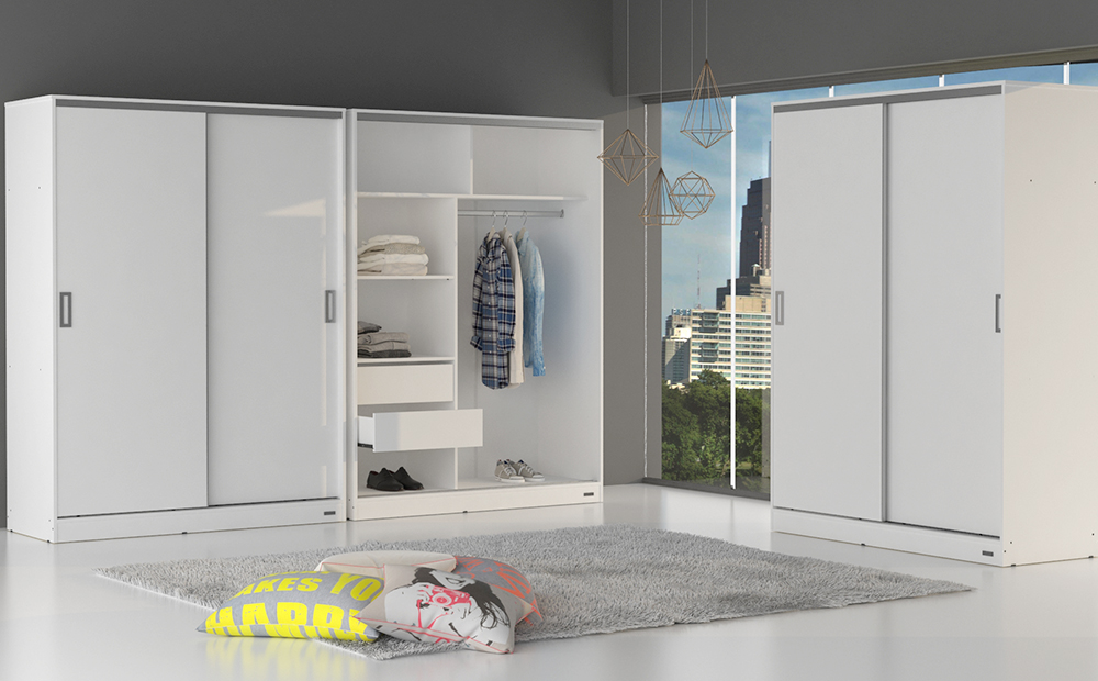 PLACARD DAKAR 2 PTAS CORREDIZAS 1.40 MTS.