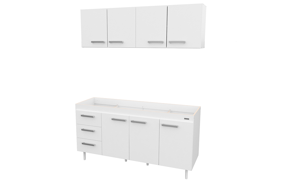 COMBO COCINA 1.60 EXPRESS S/ BACHA