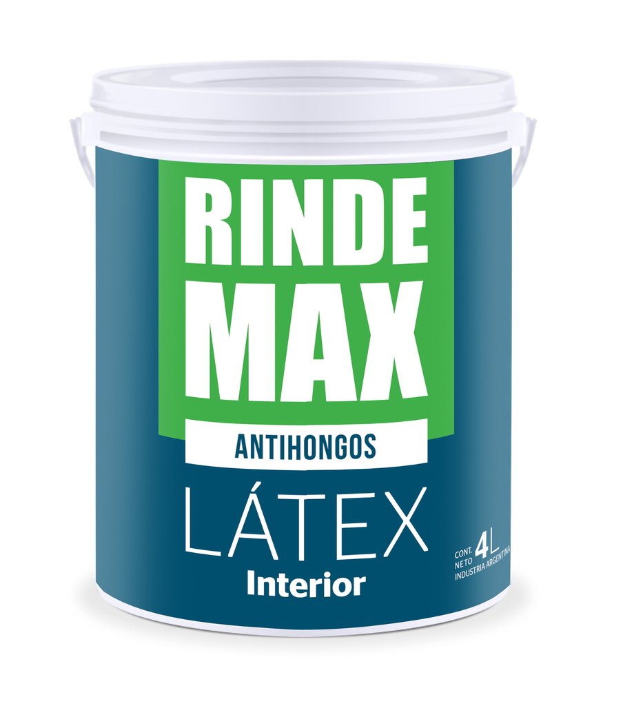 Colorin Rindemax latex interior Blanco x 4 lts.