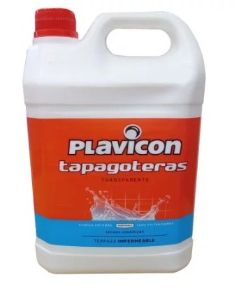 Tapagoteras Plavicon transparente x 5 lts.