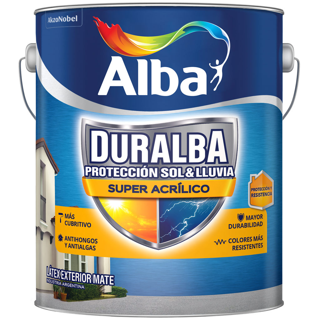 Duralba latex ext. Blanco x 20 lts