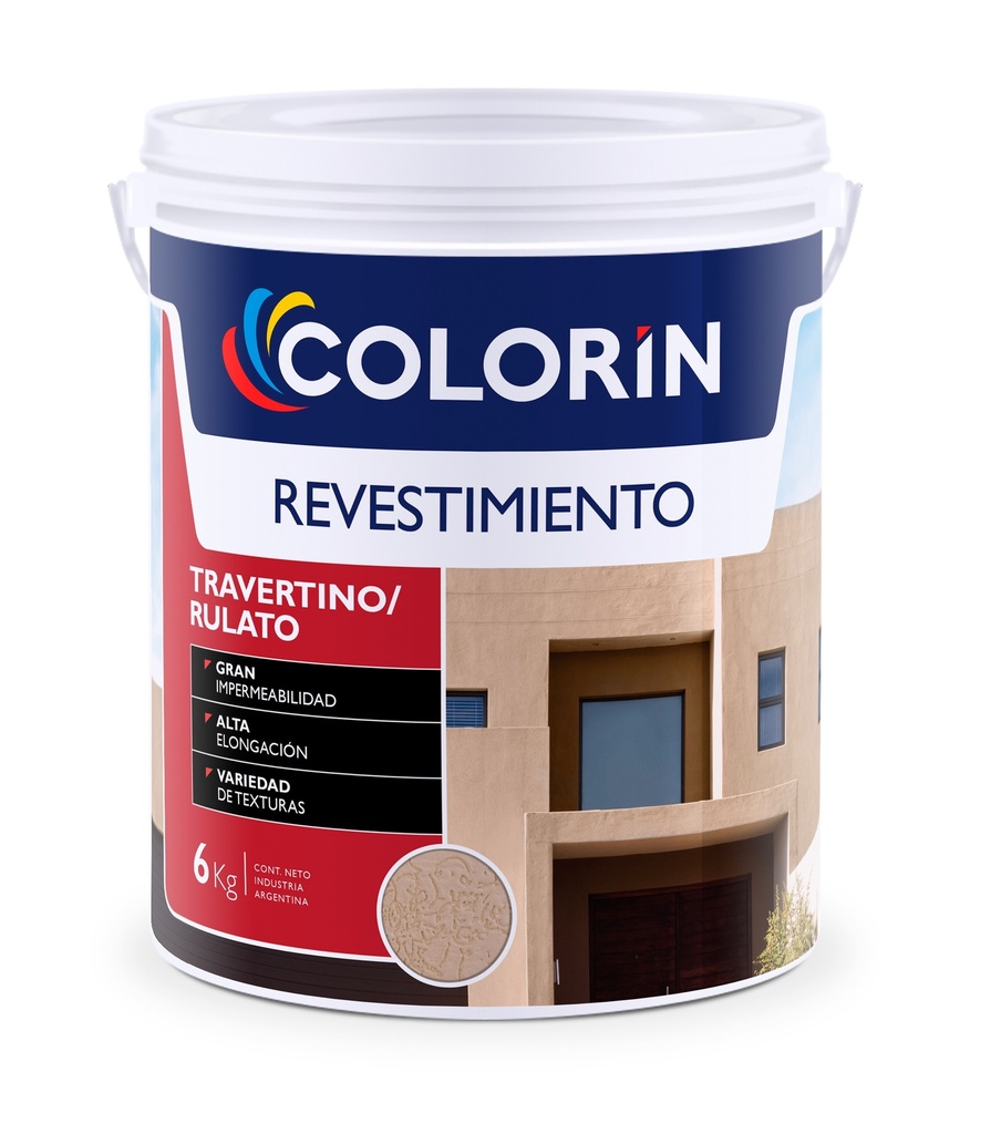 Colorin revest. trav-rulato fino Blanco x 25 kgs.