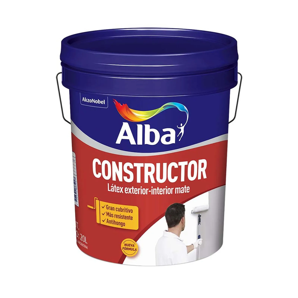 Constructor latex int./ext. mate x 4 lts.
