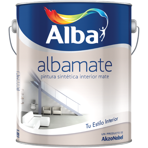 Albamate sint. mate blanco x 4 lts.