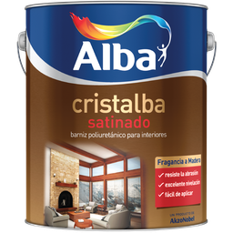 [1123995004] Cristalba barniz interior satinado x 4 lts.