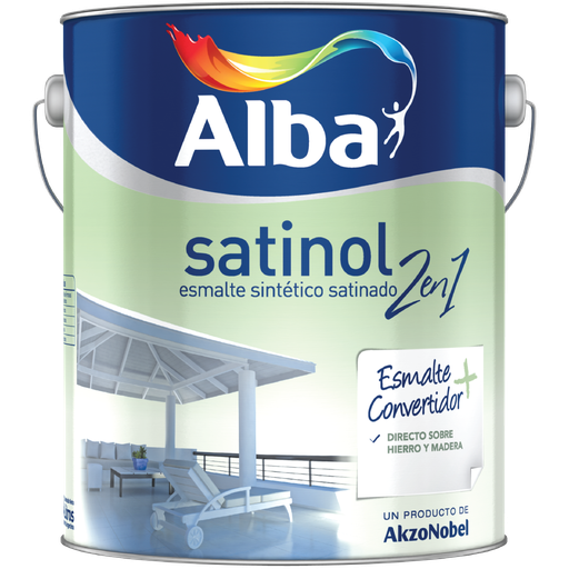 Satinol 2 en 1 satinado x 4 lts.