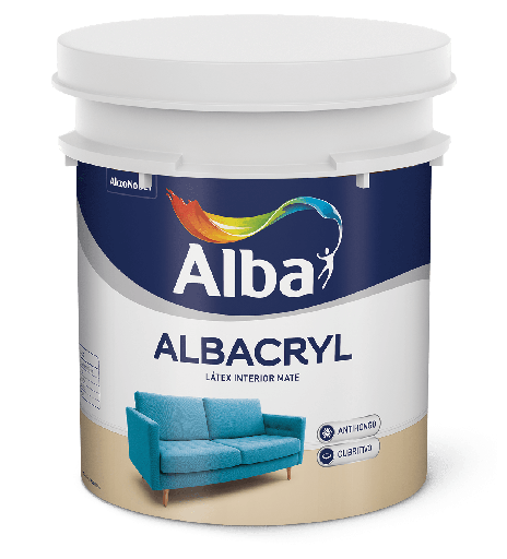 Albacryl latex interior blanco x 4 lts.