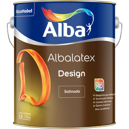 [1164001004] Albalatex Design blanco satinado  x 4 lts.