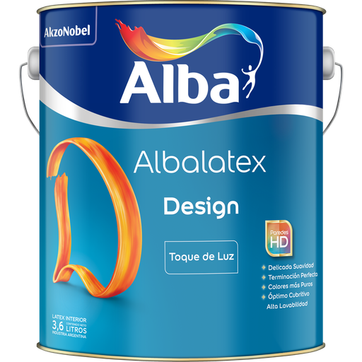 Albalatex Toque de luz blanco x 4 lts.