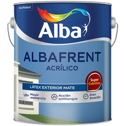[1180000010] Albafrent latex ext. blanco x 10 lts.