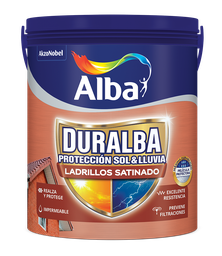 [1187000010] Duralba ladrillos satinado transparente x 10 lts.