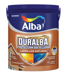 [1187100004] Duralba ladrillos mate (sin pelicula) Natural x 4 lts.