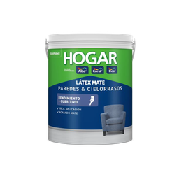 [1311001004] Hogar latex interior blanco x 4 lts.
