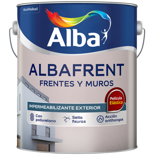 Albafrent frentes y muros blanco x 20 lts.