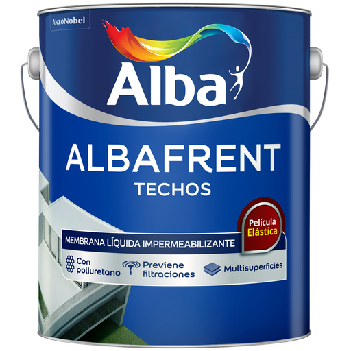 Albafrent techos blanco x 10 lts.