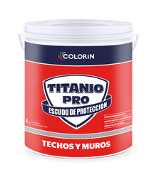 [17159036010] Titanio Pro Techos y Muros blanco x 10 lts.