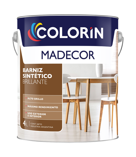 Madecor barniz brillante x 1 lt.