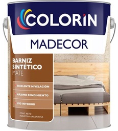 [17199043004] Madecor barniz mate Colorin x 4 lts.