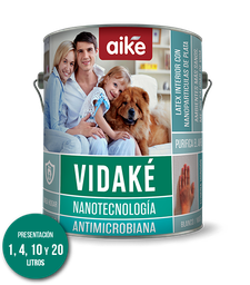 [29900001004] Vidake Latex Interior mate Blanco 4 Lts.