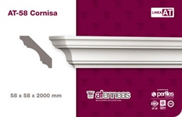 [51100058001] Molduras Atenneas at-58 x 2 mts. 