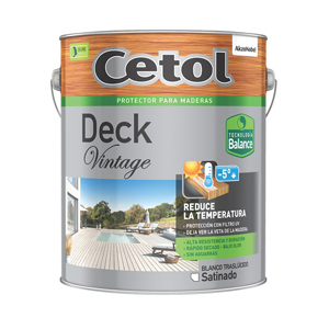 Cetol Deck balance vintage Blanco x 4 lts.
