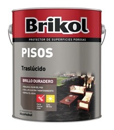 Brikol Pisos translucido x 4 lts.