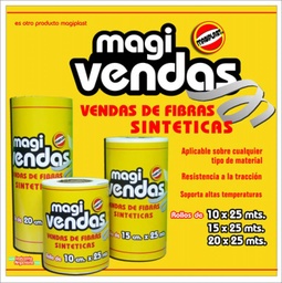 [72450000050] Venda Magiplast fina 1mt. x 25 mts.