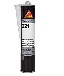 [80100015012] Sikaflex 221 Negro cart. x 300 ml. 